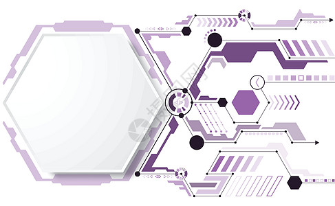 矢量抽象背景技术创新速度电脑紫色运动六边形活力电子出版物推介会几何学图片