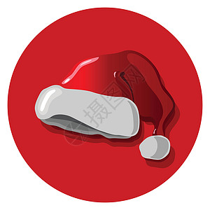 圣诞老人帽子设计狂欢元素绒球文化庆典衣服乐趣卡通片派对图片