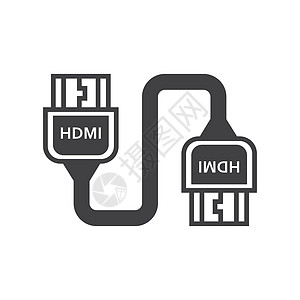 双 HDMI 适应器 Black 图标图片
