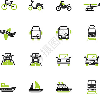 运输图标 se地铁巴士警车滑雪列车全球出租车系统电车拖拉机图片
