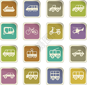 公共交通图标 se卡车喷射时间插图自行车公共汽车发动机车辆运输摩托车图片