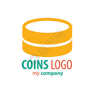 Logo coins 黄色颜色图片