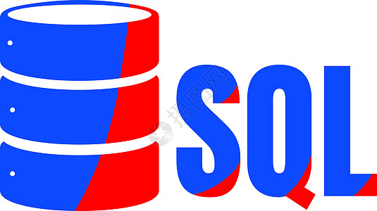 SQL 数据库图标徽标设计 UI 或 UX Ap标识电脑硬盘软件托管网络备份技术圆柱驾驶图片
