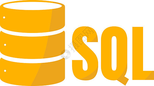 SQL 数据库图标徽标设计 UI 或 UX Ap检查商业磁盘技术标识服务备份驾驶蓝色圆柱图片