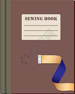 杂志封面设计模板缝纸书作笔记设计图片