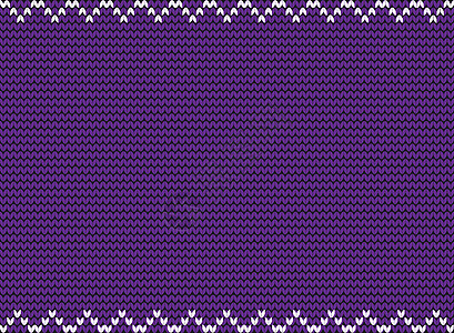 带白色锯齿形边框的针织紫色背景图片