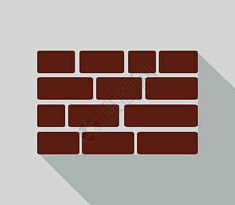 墙图标原则工具办公室插图建造瓦工水泥展示房子正方形图片