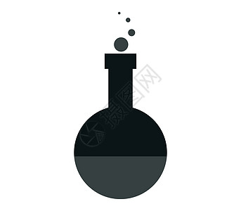 药水图标科学插头烧瓶化学气泡活力插图瓶子魔法液体图片