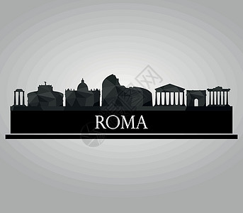 罗马天线石头墙纸旅游天空蓝色旅行建筑学商业建筑文化图片