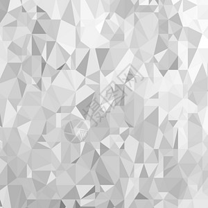 灰色多边形背景 三角形图案 低聚纹理 抽象马赛克现代设计 折纸风格坡度网络技术卡片钻石艺术玻璃水晶商业插图图片