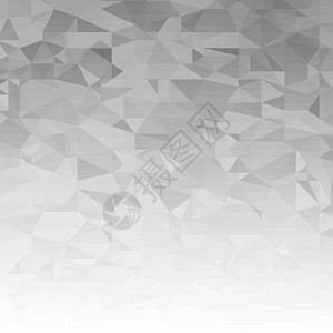 灰色多边形背景 三角形图案 低聚纹理 抽象马赛克现代设计 折纸风格横幅坡度技术艺术水晶玻璃插图卡片六边形网络图片