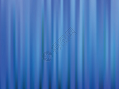 蓝色封闭的剧院幕布 抽象矢量背景图片