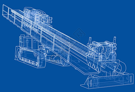 水平定向钻机 vecto建造安全勘探工具控制蓝图数控车床宏观金属图片