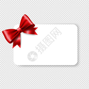 空白礼品标签红丝带博销售庆典礼物惊喜信封展示笔记价格生日卡片图片