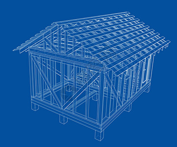 私人住宅素描 韦克托项目草图商业房屋住房建筑师建筑学海拔技术插图图片