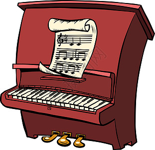 钢琴乐器 曲谱音乐图片