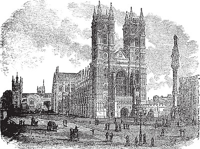 伦敦圣彼得圣彼得教堂或联谊会E插图建筑艺术世界地标教会旅游草图文化历史图片