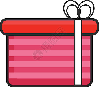 平面样式礼品盒图标图片