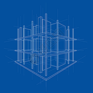 正在建造的房子的绘图 韦克托打印建设工程房间计算机建筑师文档设计工地草图图片