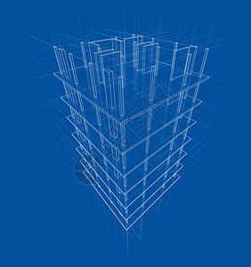 正在建造的房子的绘图 韦克托建筑师文档蓝图工程师草图3d打印绘画工地建设图片