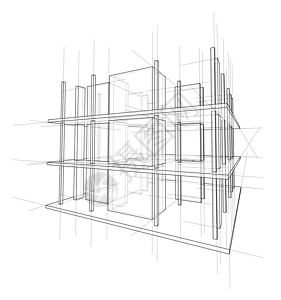 正在建造的房子的绘图 韦克托构造建筑师打印原理图绘画框架办公室工程师3d蓝图图片