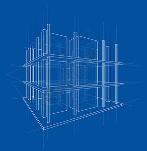 正在建造的房子的绘图 韦克托建筑原理图构造建筑师房间文档地面工程师工程草图图片