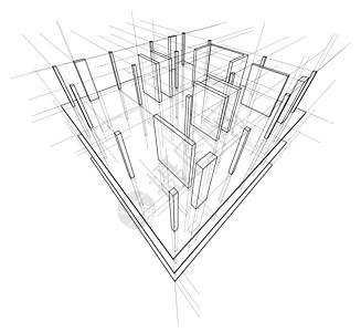 正在建造的房子的绘图 韦克托建筑师房间计算机办公室建设绘画草图工程师设计原理图图片