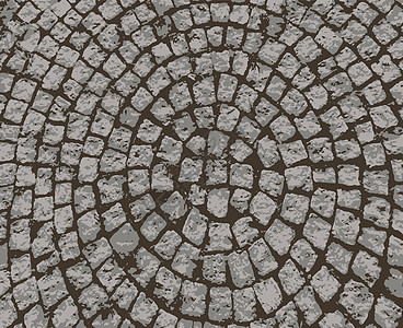 石头路面背景材料人行道街道城市大街花岗岩小路铺路地面正方形图片