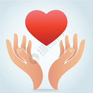 手拿着心 vecto卫生黑色拥抱家庭红色保健插图友谊帮助机构图片