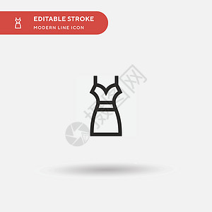 显示简单的矢量图标 说明符号设计模板 fu网络精品女士配件纺织品衣服店铺女性帽子女孩图片