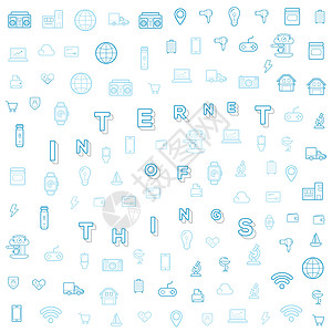 Iot 物联网智能家居矢量质量设计与 Ic购物商业机动性公司数据工程家电手机社会智能图片