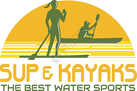 SUP和Kayak水体运动区图片
