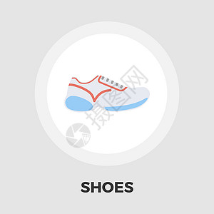 鞋子图标 fla绘画蓝色足球方向盘篮球跑步卡通片鞋类蕾丝网球鞋图片