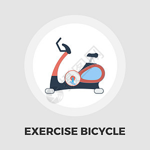运动自行车平板图标训练耐力俱乐部乐趣裤子跑步健身房休闲身体福利图片