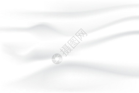 薄体软波折色白质布料图片