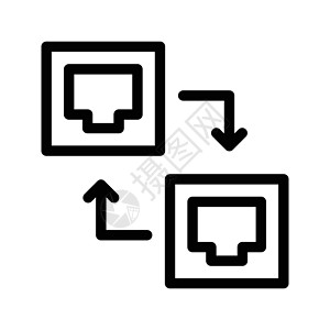 以太网插图速度互联网知识产权插座插头技术宽带港口连接器图片