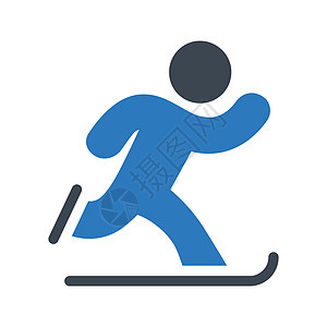 冰雪木板插图男人滑冰运动员活动乐趣滑板溜冰者玩家图片