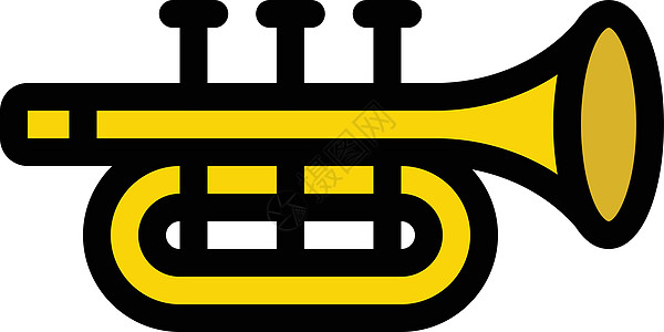 音乐白色爵士乐乐队音乐会艺术娱乐音乐家插图乐器黄铜图片