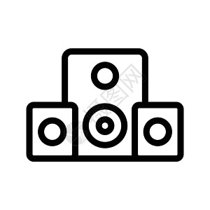 扬声器网络音乐力量噪音技术高音乐趣电子作品盒子图片