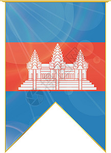 柬埔寨缎带图片