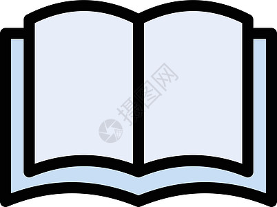 阅读书读插图标识学生小说教育黑色作者收藏字典书架图片