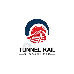 铁路与隧道标志图标矢量设计模板送货商业速度引擎火车乘客插图机车蒸汽标识图片