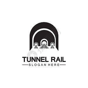 铁路与隧道标志图标矢量设计模板车皮运输蒸汽货物交通卡通片送货引擎城市机车图片