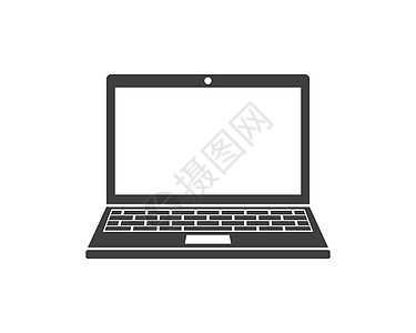 笔记本电脑屏幕笔记本电脑标志图标矢量图空白广告屏幕小样数据监视器电子互联网桌面商业设计图片
