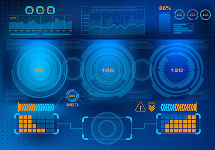 未来派虚拟图形触摸用户界面目标数据创新显示器雷达航海游戏玻璃系统展示全球图片