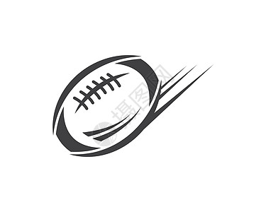 橄榄球球图标矢量图设计速度乐趣插图游戏冠军行动竞技橄榄球运动大学图片