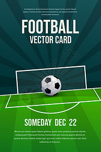 足球传单海报设计活动公告运动优胜者联盟营销竞赛比赛团队插图图片
