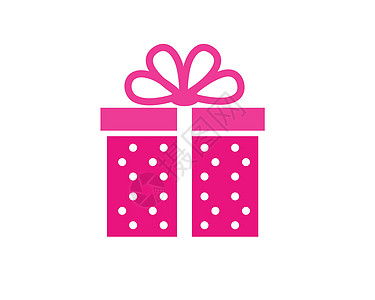 礼品盒标志矢量 ico纪念日展示问候语生日丝带插图购物装饰假期盒子图片