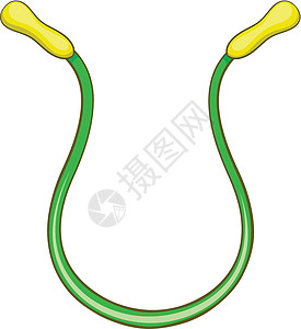 跳绳图标卡通风格图片