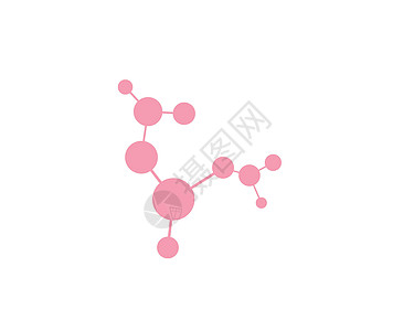 分子标志矢量插图设计原子生物实验室生物学化学商业微生物学玻璃化学品生活图片